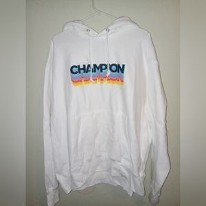 Brand New Womens White Champion Hoodie Size XL